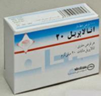 قرص انالاپریل  سبحان دارو
